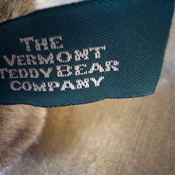 Vintage Vermont Teddy Bear Co. Plush Brown Bear Poseable - Picture 4 of 7